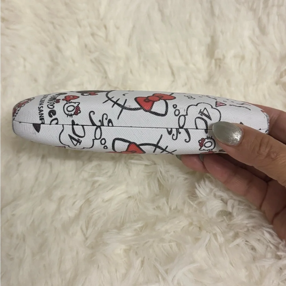 Hello Kitty White and Red Sunglasses Case